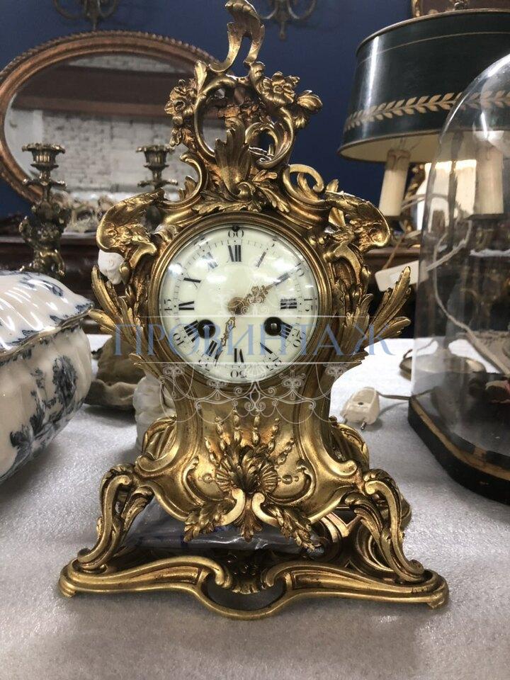 Часы каминные винтажные
