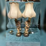 Лампа настольная с путти 2 штуки 6