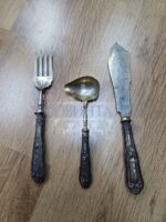 Набор для мяса: нож вилка и ложка 13
