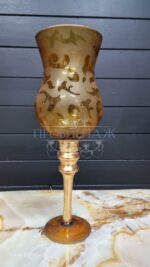 Подсвечник в форме фужера 2 штуки 20