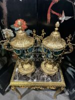Ваза с крышкой в стиле Людовика XVI 2 штуки 12