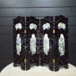 Ширма настольная миниатюрная в восточном стиле 12