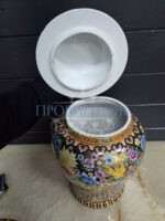 Ваза с крышкой в стиле шинуазри 14