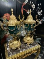 Ваза с крышкой в стиле Людовика XVI 2 штуки 10