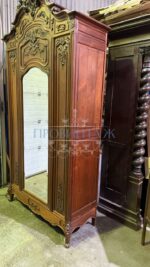 Шкаф платяной с зеркалом в стиле Людовика XVI 16