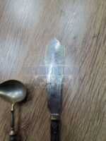 Набор для мяса: нож вилка и ложка 15
