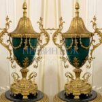 Ваза с крышкой в стиле Людовика XVI 2 штуки 9