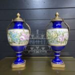 Ваза с крышкой в стиле Людовика XV 2 штуки 11