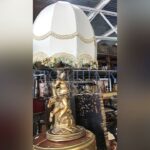 Лампа настольная винтажная 5
