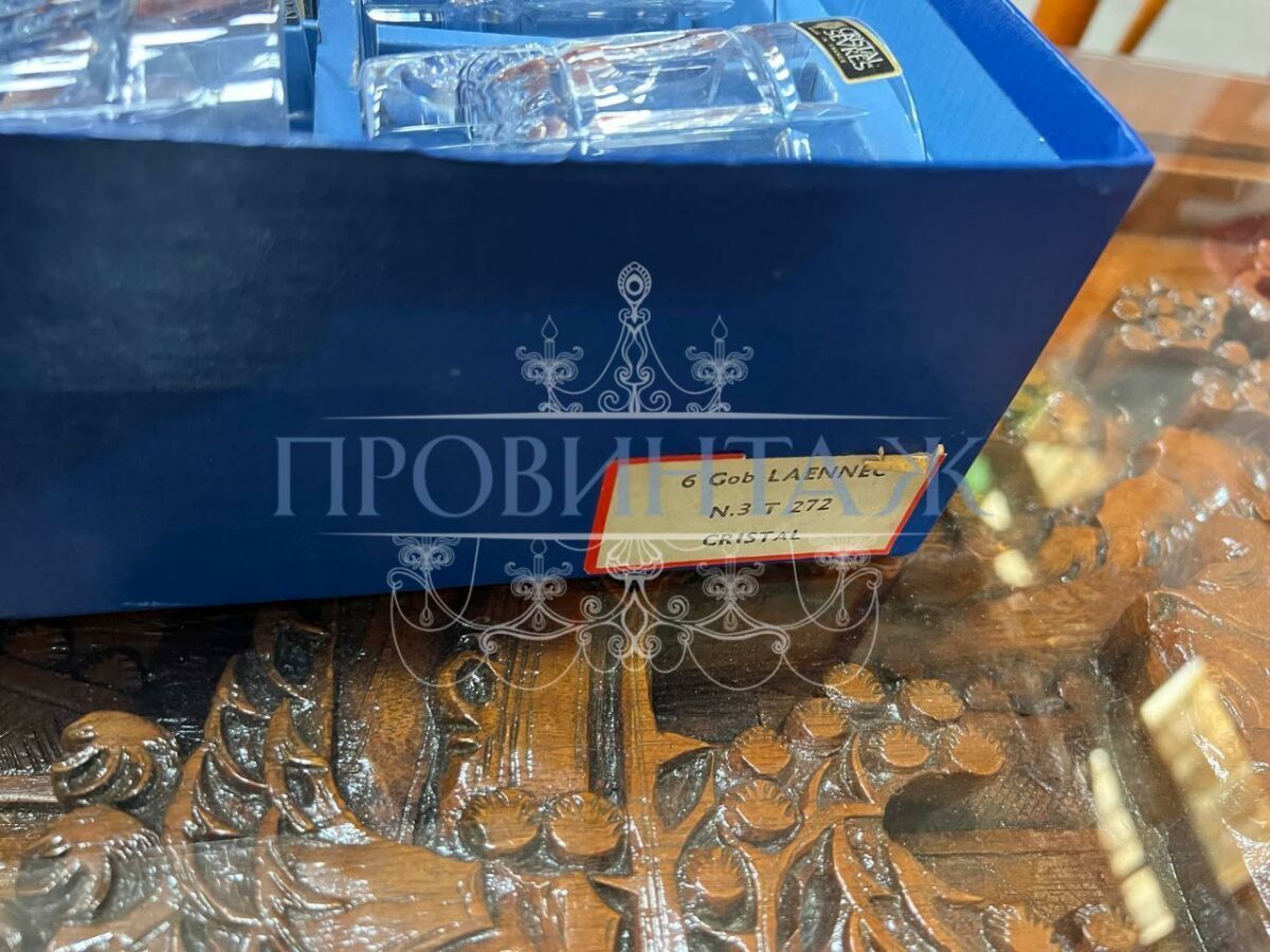 Набор: стакан для виски 6 штук в оригинальной упаковке Cristal de Sevres 12