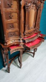 Бюро/Шкаф кабинетный винтажный 21