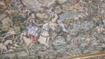 Гобелен винтажный со сценой охоты в раме 14