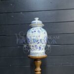 Ваза с крышкой в стиле шинуазри 10