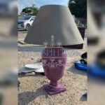 Лампа настольная винтажная 11