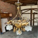 Люстра винтажная 8