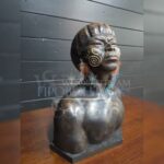 Скульптура/Бюст в африканском стиле Девушка 2 штуки 19