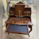 Стол письменный/Бюро в стиле Людовика XV после реставрации 27