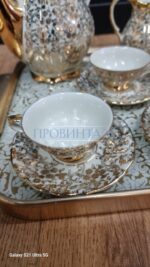 Сервиз чайный/кофейный на подносе на 6 персон 31