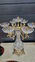 Подсвечник на 7 свечей винтажный 2 штуки 12