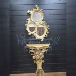 Консоль и зеркало в стиле венецианского барокко 9