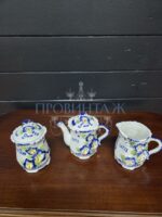 Набор кофейный: Сахарница Молочник и Чайник 24