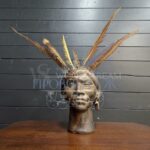 Скульптура/Бюст в африканском стиле Девушка 11