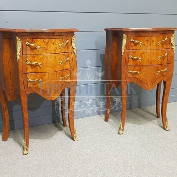 Комод/Тумба 2 штуки в стиле Людовика XV