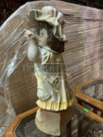 Статуэтка/Скульптурная композиция Девочка и щенок 34