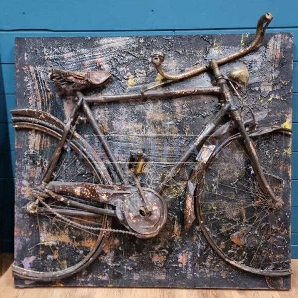Картина/Панно в урбанистическом стиле/Велосипед