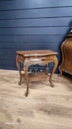 Комплект: Трюмо/Комод Зеркало и Тумба 2 штуки в стиле венецианского барокко 38