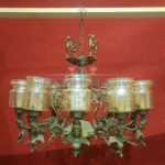 Люстра винтажная 10