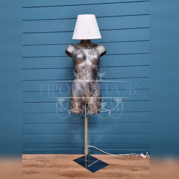 Торшер/Лампа напольная/Манекен/Скульптура женская