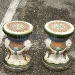 Табурет/Подставка/Скульптура/фигура Слон 2 штуки 9