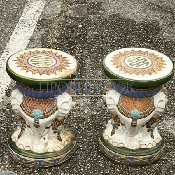 Табурет/Подставка/Скульптура/фигура Слон 2 штуки