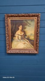 Картина винтажная/Девушка 16