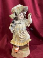 Статуэтка/Скульптурная композиция Девочка и щенок 29