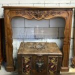 Портал каминный антикварный в стиле Людовика XV 29