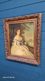 Картина винтажная/Девушка 19