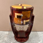 Тумба в стиле ар деко с геометрическим рисунком 2 штуки 9