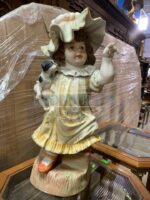 Статуэтка/Скульптурная композиция Девочка и щенок 40