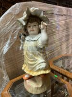 Статуэтка/Скульптурная композиция Девочка и щенок 33