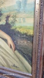 Картина винтажная/Девушка 26