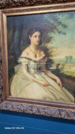 Картина винтажная/Девушка 22