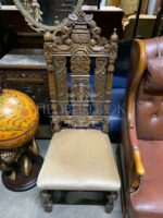 Стул-трон в стиле ренессанс 8