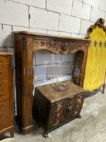 Портал каминный антикварный в стиле Людовика XV 31