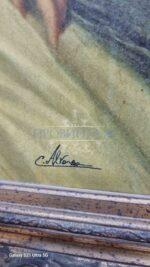 Картина винтажная/Девушка 24