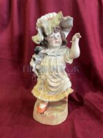 Статуэтка/Скульптурная композиция Девочка и щенок 23