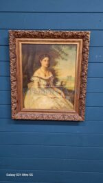 Картина винтажная/Девушка 17