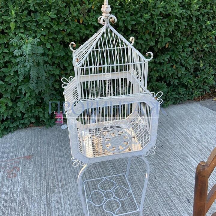 Клетка для птиц винтажная 3 Клетка для птиц винтажная 3