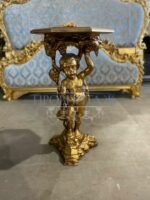 Стол/Подставка в стиле венецианского барокко с путти 9